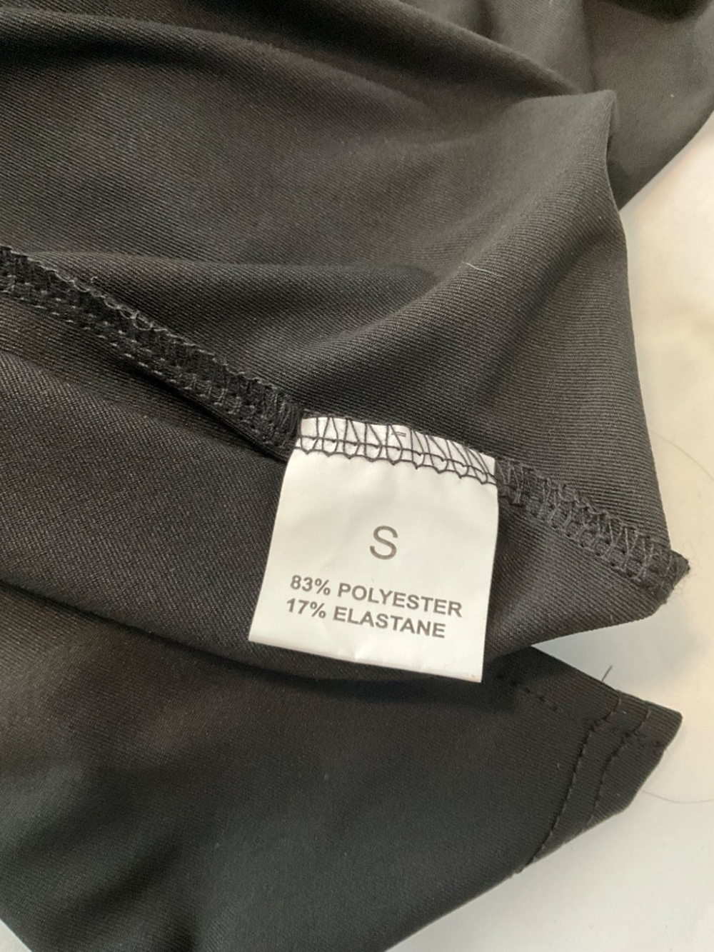 Asymmetrical Sheer Mesh Cutout Black Maxi Dress Small - Picture 6 of 6